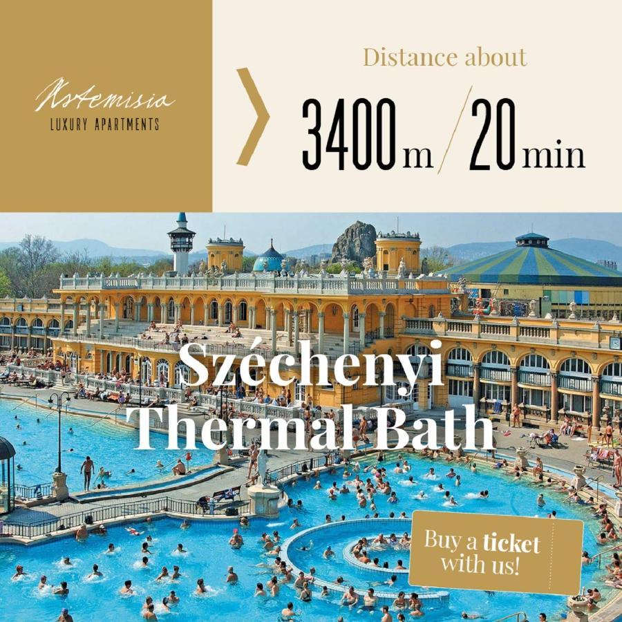 Artemisia Luxury Apartments Balcony II Будапеща Екстериор снимка